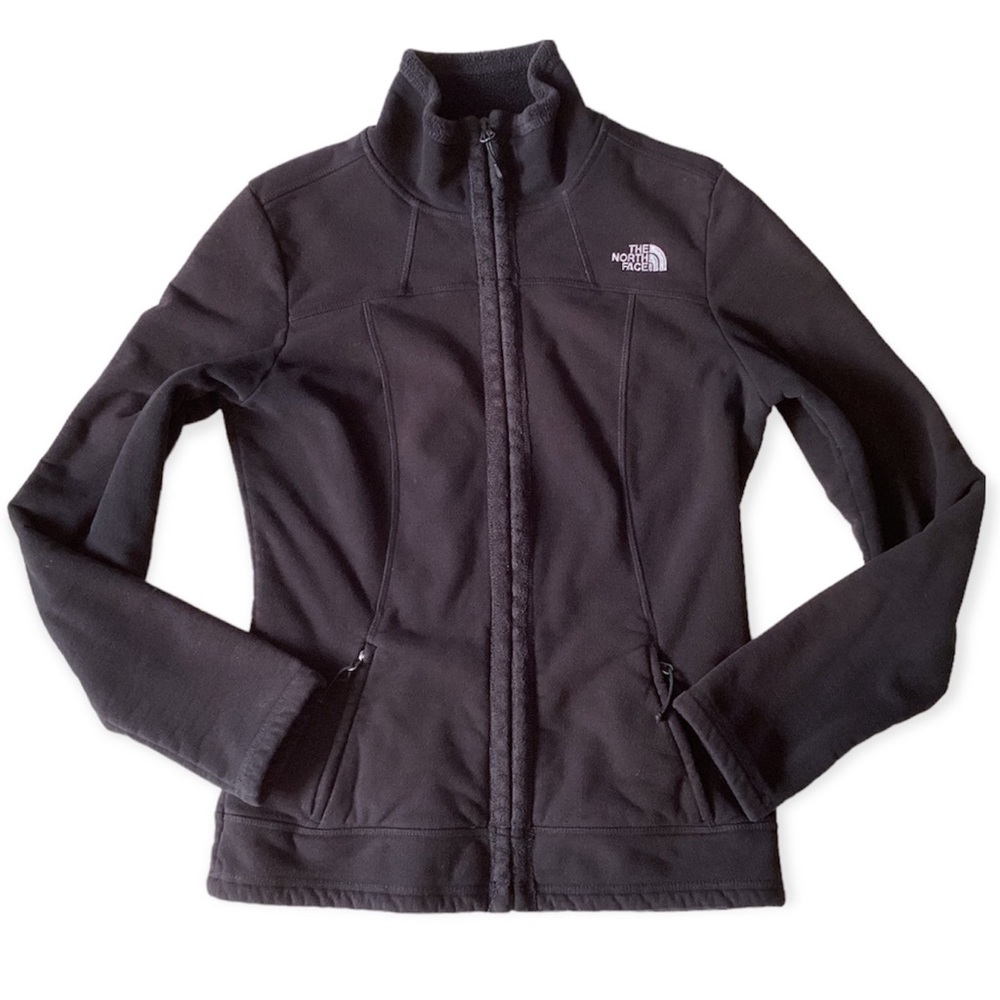 The North Face Morningside Full-Zip Jacket Woman’s Size XS Black Zip Pockets - Picture 2 of 11
